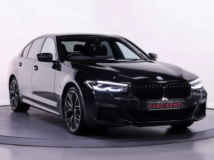 BMW 5 Series 530E M Sport Saloon Black