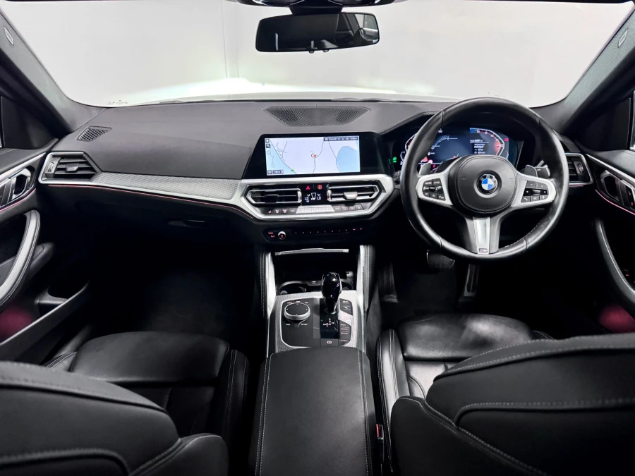 BMW 4 Series Gran Coupe 420D Xdrive M Sport Coupe Black #2
