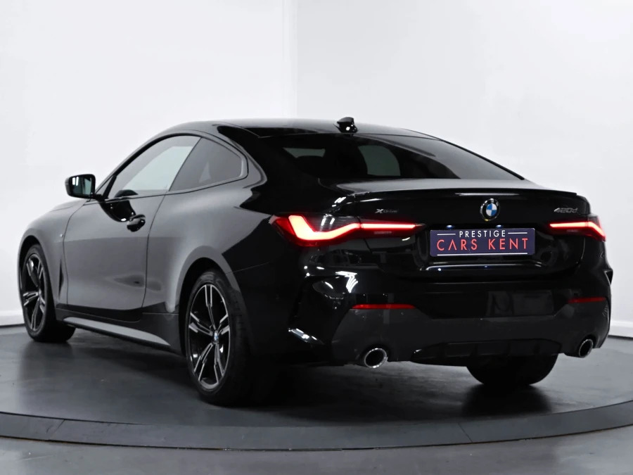 BMW 4 Series Gran Coupe 420D Xdrive M Sport Coupe Black #3