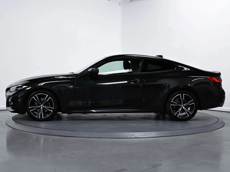 BMW 4 Series Gran Coupe 420D Xdrive M Sport Coupe Black #4