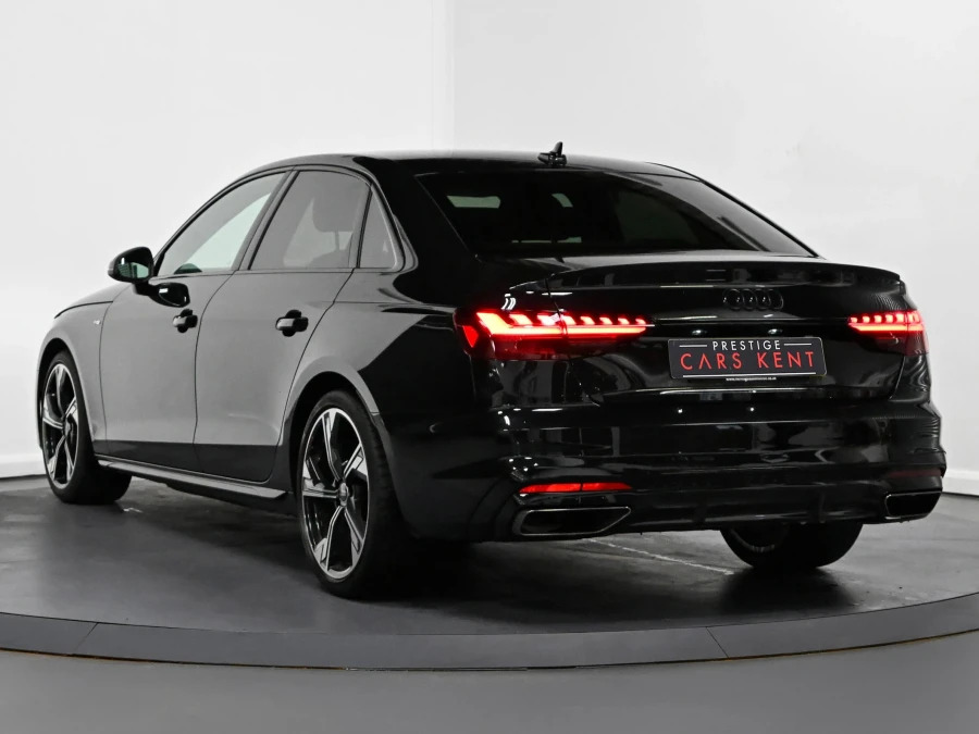 Audi A4 2.0 Tfsi 35 Black Edition Saloon S Tron HG23BXC Black #3