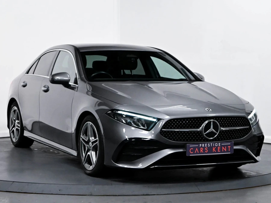 Mercedes-Benz A Class 1.3 A180h Mhev Amg Line Executive Saloon Pet Grey