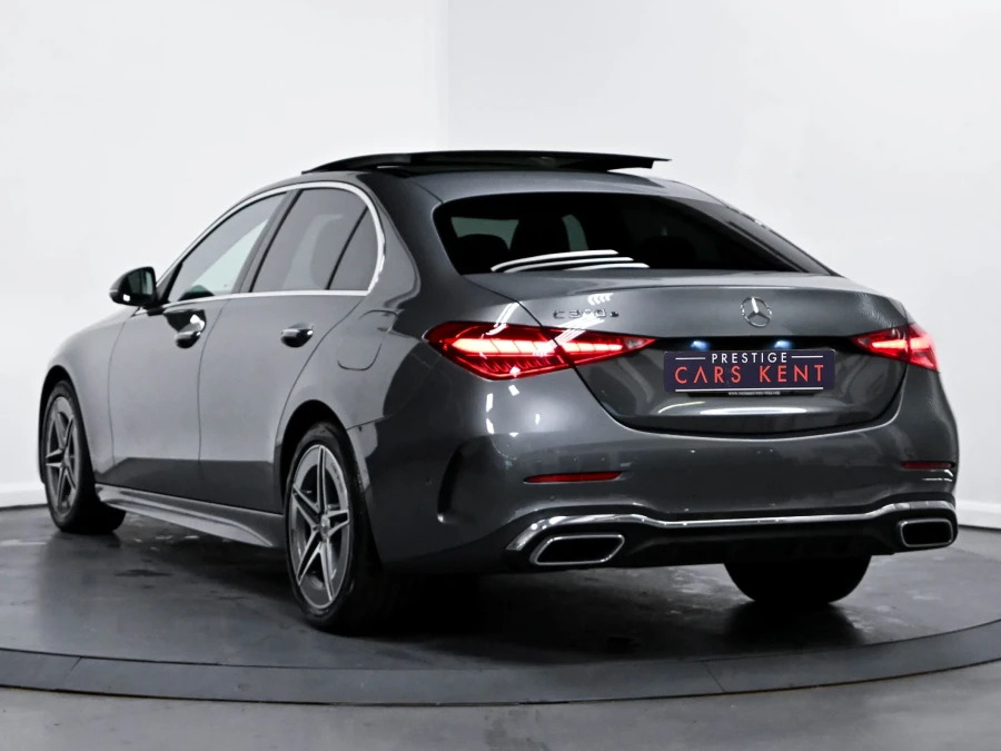 Mercedes-Benz C Class 2.0 C300e 25.4Kwh Amg Line Premium Plus Saloon 4 KR72EZK Grey #3