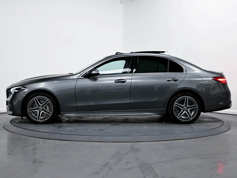 Mercedes-Benz C Class 2.0 C300e 25.4Kwh Amg Line Premium Plus Saloon 4 KR72EZK Grey #4