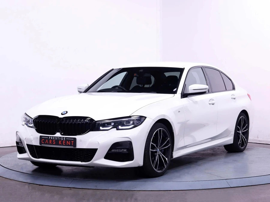 BMW 3 Series 320I Xdrive M Sport Saloon KN71AWR White #5
