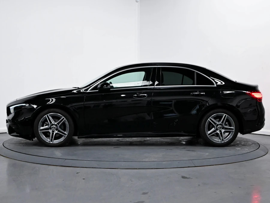 Mercedes-Benz A Class 1.3 A200h Mhev Amg Line Executive Saloon Pet Black #4