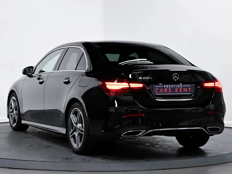 Mercedes-Benz A Class 1.3 A200h Mhev Amg Line Executive Saloon Pet Black #3
