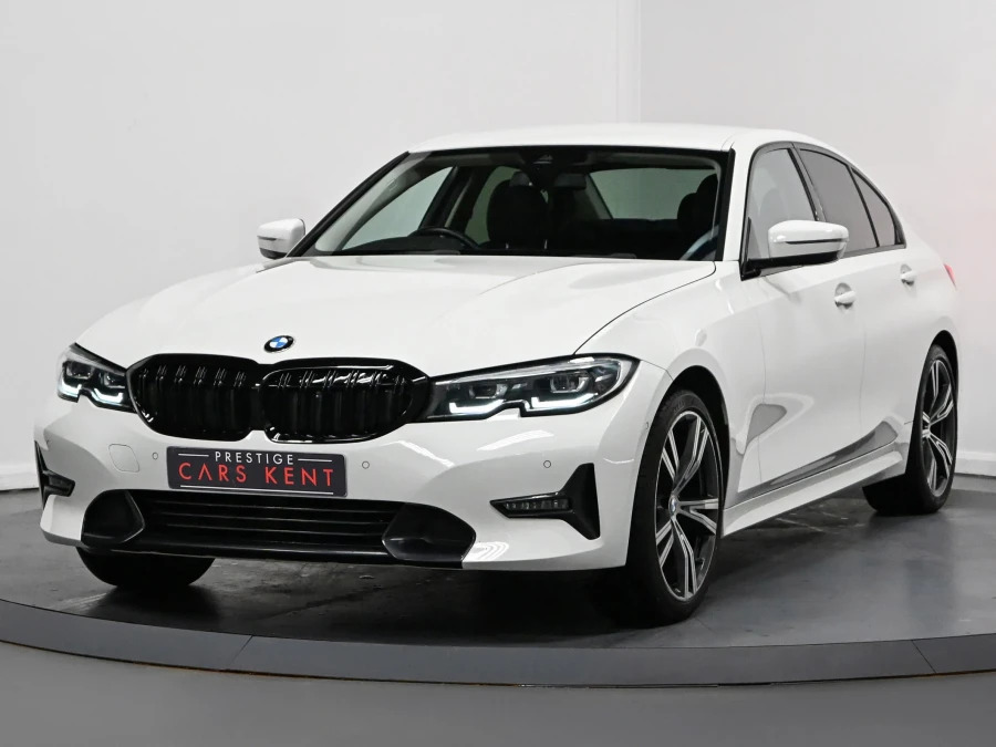 BMW 3 Series 320I Sport Saloon LG69DWP White #5