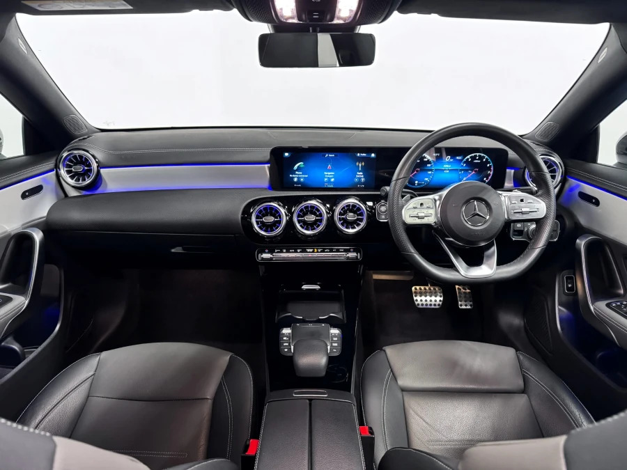 Mercedes-Benz CLA Class 1.3 Cla200 Amg Line Night Edition Premium Plus C White #2