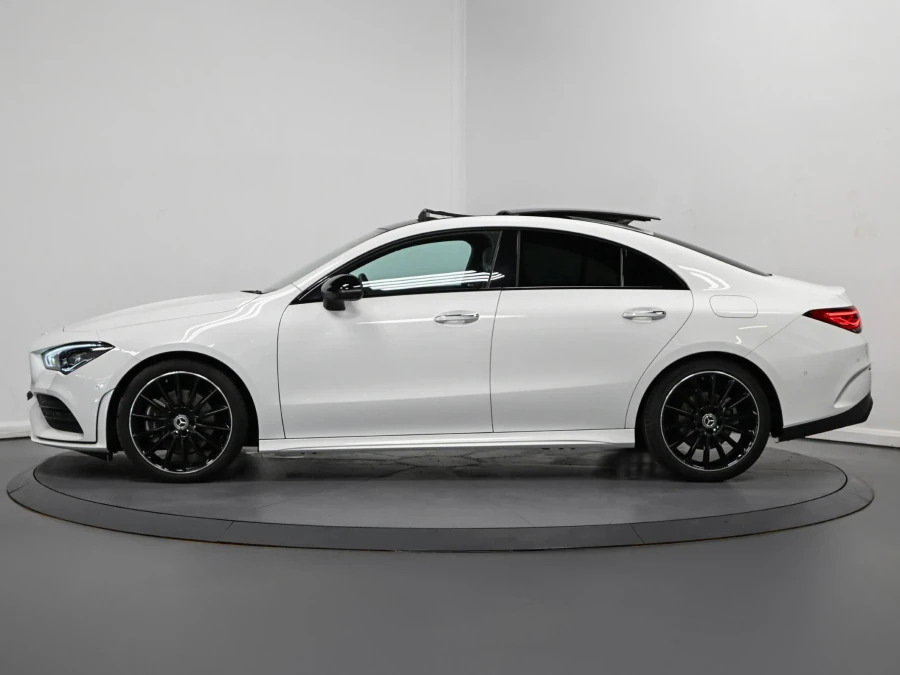 Mercedes-Benz CLA Class 1.3 Cla200 Amg Line Night Edition Premium Plus C White #4