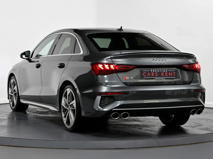 Audi S3 2.0 Tfsi Saloon S Tronic Quattro Euro 6 KT72NKM Grey #3