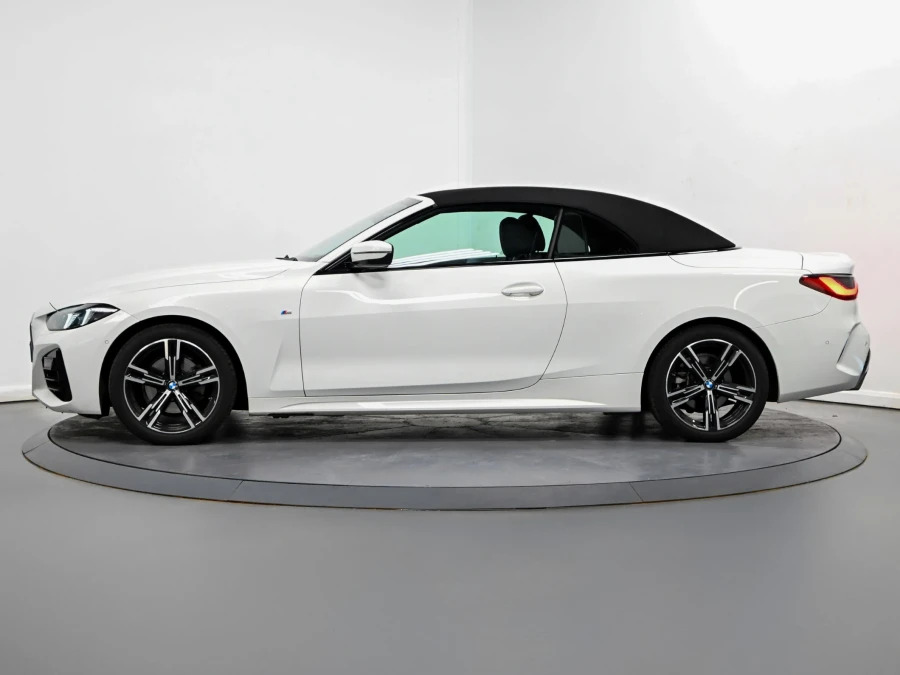 BMW 4 Series 420I M Sport Convertible White #5