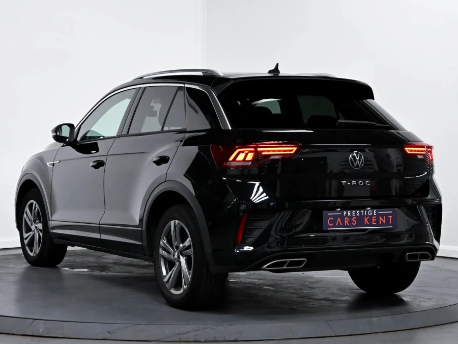 Volkswagen T-Roc 1.5 Tsi R-line Suv Dsg Euro 6 Ss 15 RO24TKD Black #3