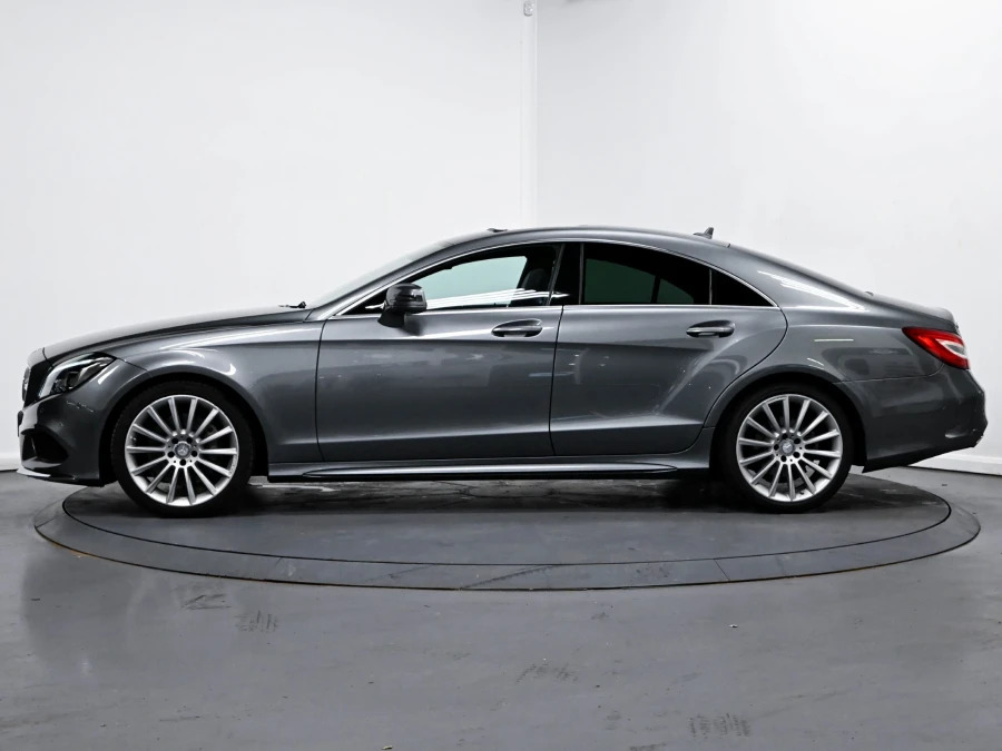 Mercedes-Benz CLS 3.0 Cls350d V6 Amg Line Premium Coupe Grey #4