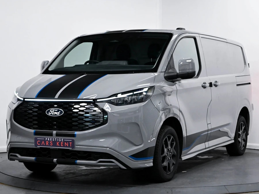 Ford Transit Custom Transit Custom V710 Sport Van 320 L1 65Kwh 160Kw WP74GXO Grey #5