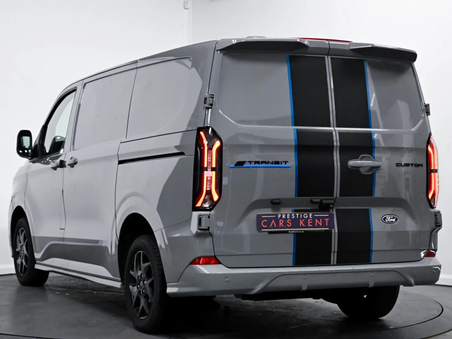 Ford Transit Custom Transit Custom V710 Sport Van 320 L1 65Kwh 160Kw WP74GXO Grey #3