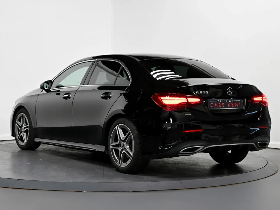 Mercedes-Benz A Class 1.3 A200h Mhev Amg Line Executive Saloon Pet KP23AAF Black #3
