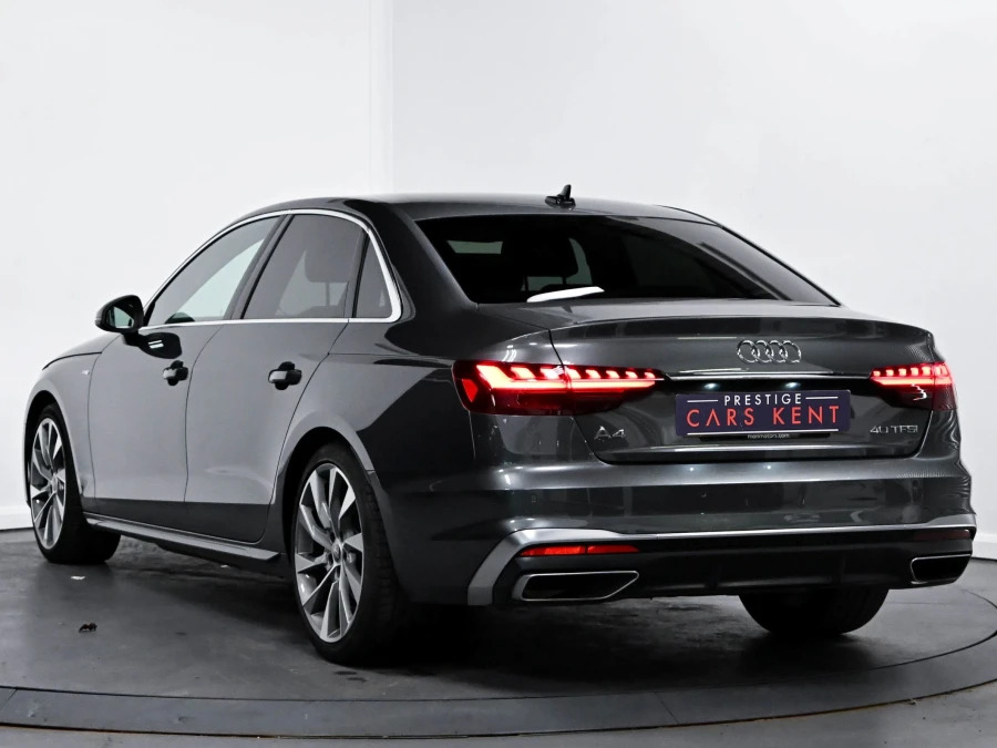 Audi A4 2.0 Tfsi 40 S Line Saloon S Tronic Euro WU24LTK Grey #3
