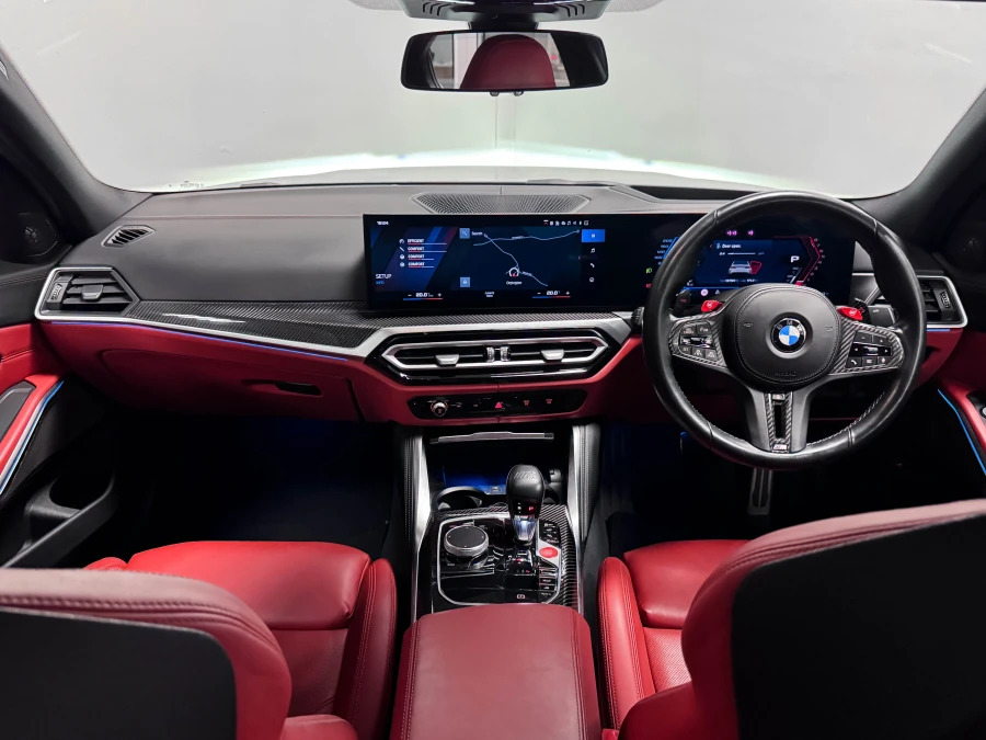 BMW M3 M3 Competition M Xdrive Saloon AX73DHJ White #4