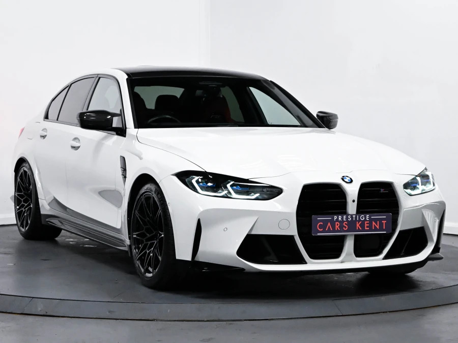 BMW M3 M3 Competition M Xdrive Saloon AX73DHJ White #2