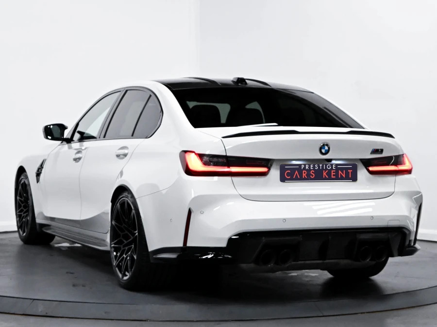 BMW M3 M3 Competition M Xdrive Saloon AX73DHJ White #5