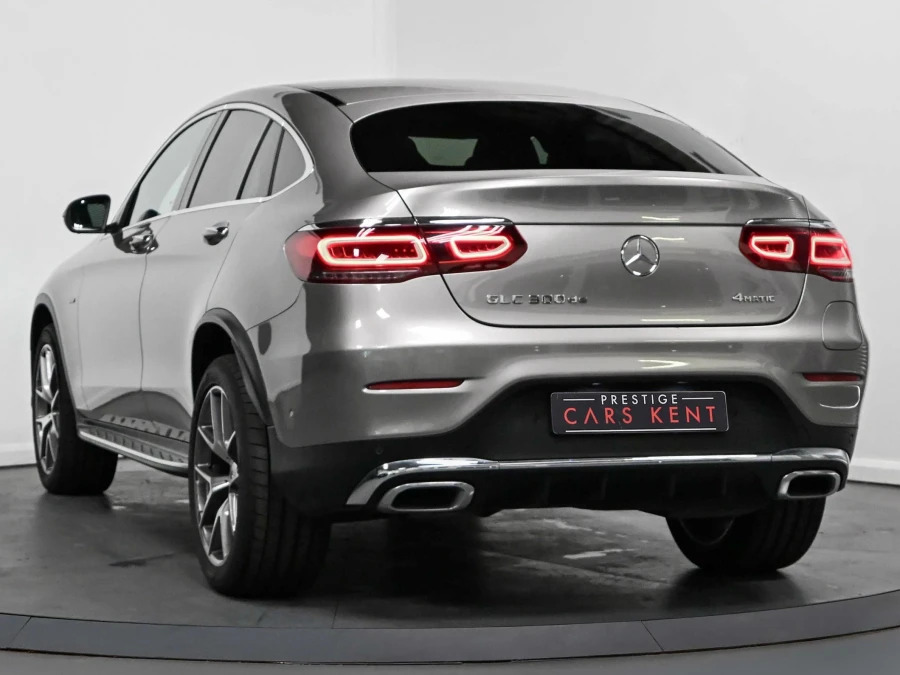 Mercedes-Benz GLC Class 2.0 Glc300de 13.5Kwh Amg Line Premium Plus Coupe Silver #4