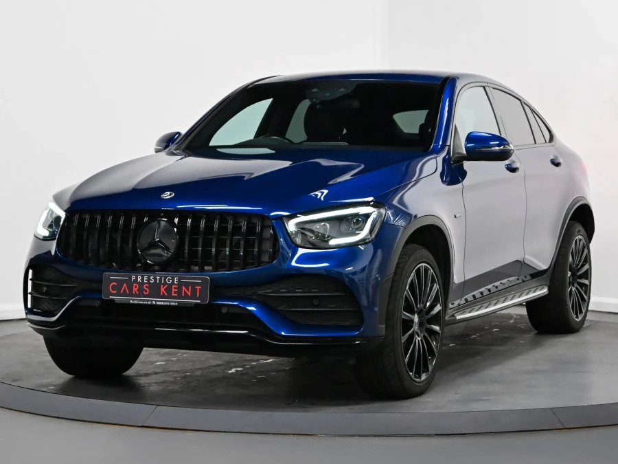 Mercedes-Benz GLC Class 2.0 Glc300de 13.5Kwh Amg Line Premium Coupe Blue #5
