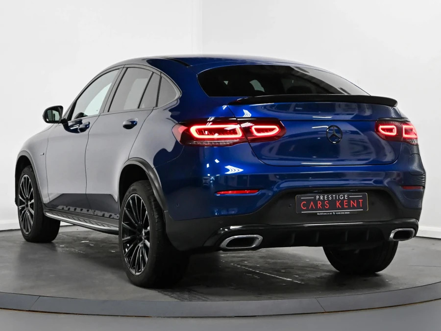 Mercedes-Benz GLC Class 2.0 Glc300de 13.5Kwh Amg Line Premium Coupe Blue #3