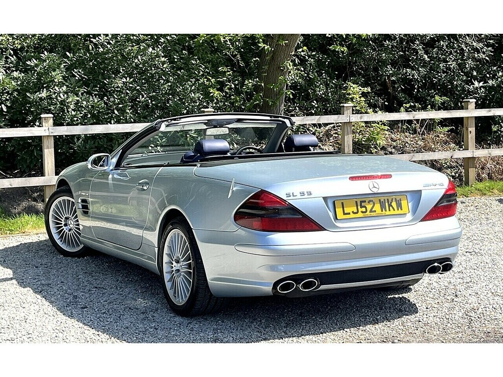Mercedes-Benz SL Class Sl55 Amg Blue #5
