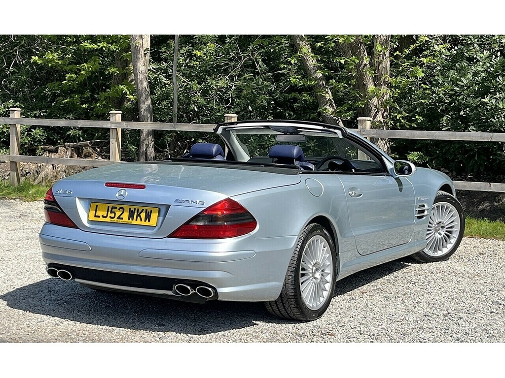 Mercedes-Benz SL Class Sl55 Amg Blue #4