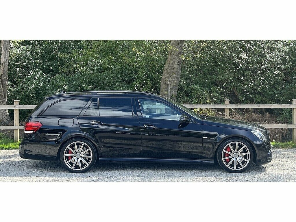 Mercedes-Benz E Class E63 V8 Biturbo Amg S Black #3
