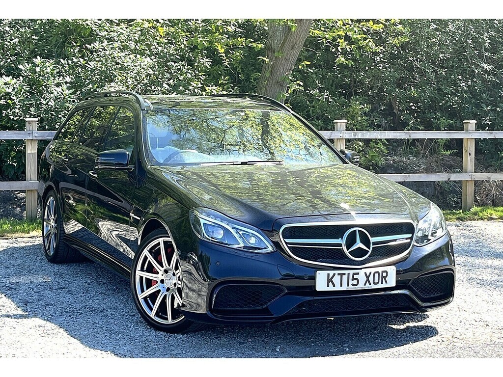 Mercedes-Benz E Class E63 V8 Biturbo Amg S Black #2