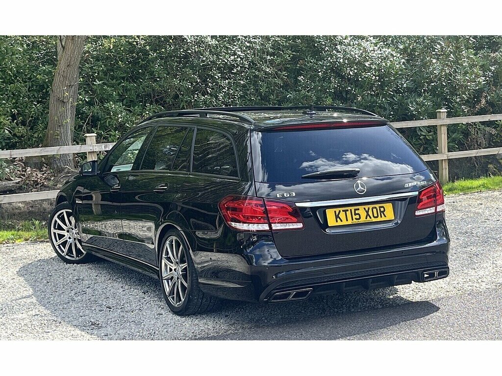 Mercedes-Benz E Class E63 V8 Biturbo Amg S Black #5