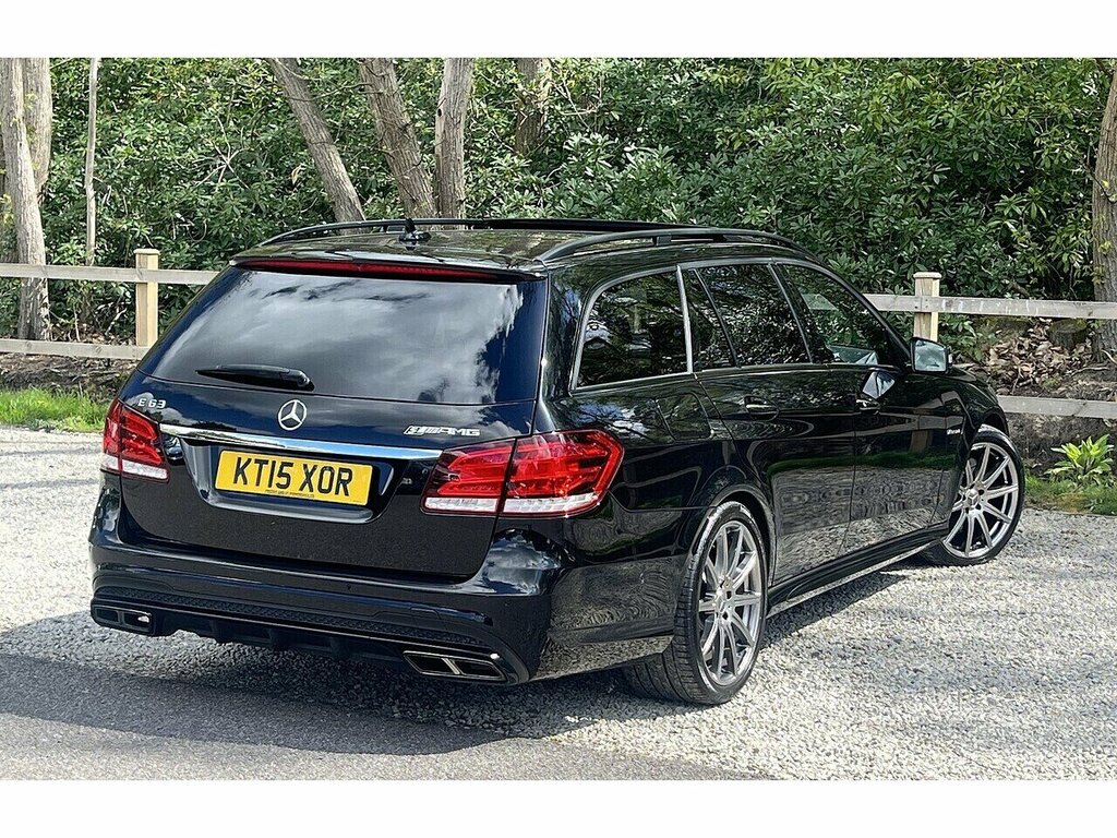 Mercedes-Benz E Class E63 V8 Biturbo Amg S Black #4