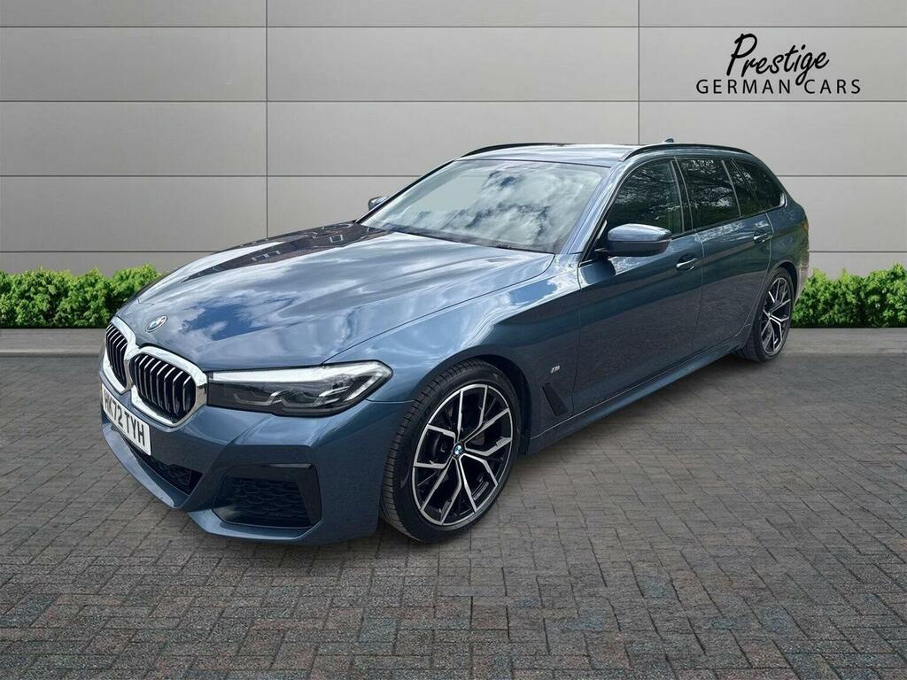 BMW 5 Series Estate 2.0 520D Mht M Sport Touring Steptronic Eur HK72TYH Blue