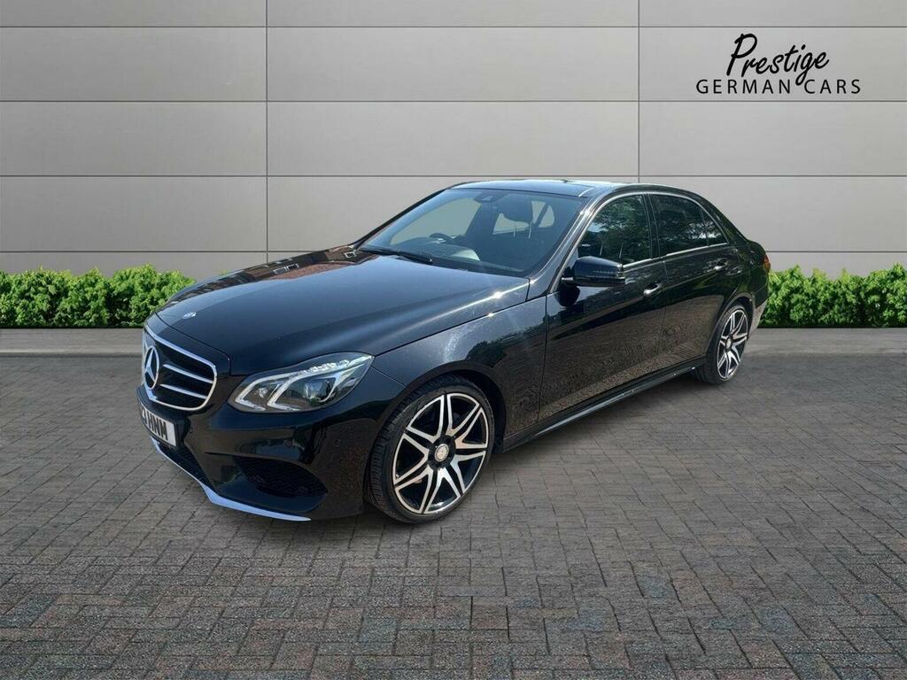 Mercedes-Benz E Class Saloon 3.0 E350 V6 Bluetec Amg Night Edition Prem GN16YTY Black #2