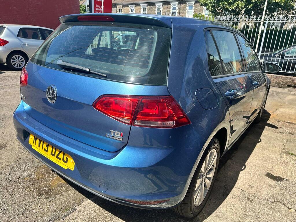 Volkswagen Golf Hatchback 1.6 Tdi Bluemotion Tech Se Euro 5 Ss RV13DZG Blue #2