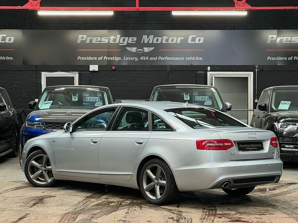 Audi A6 Saloon Tdi V6 S Line OE60PZR Silver #5