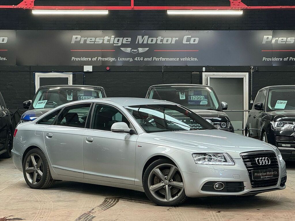 Audi A6 Saloon Tdi V6 S Line OE60PZR Silver #2