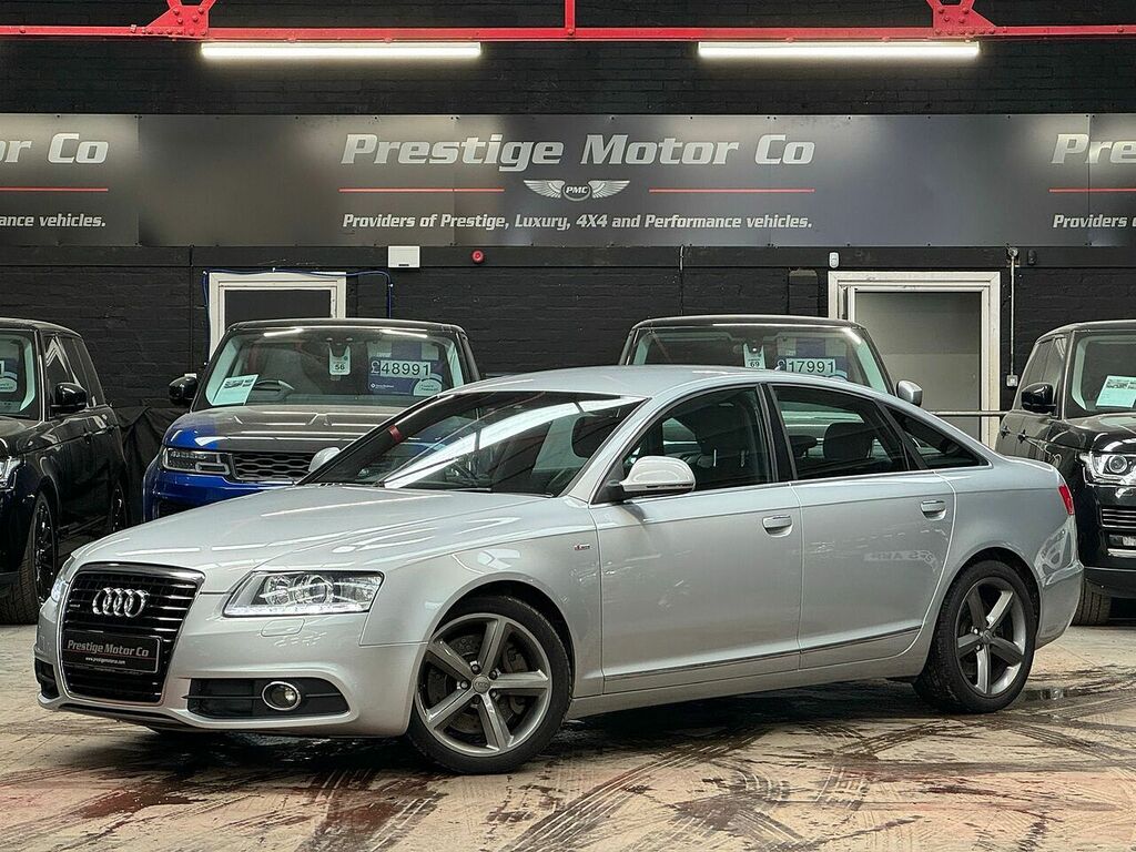 Audi A6 Saloon Tdi V6 S Line OE60PZR Silver