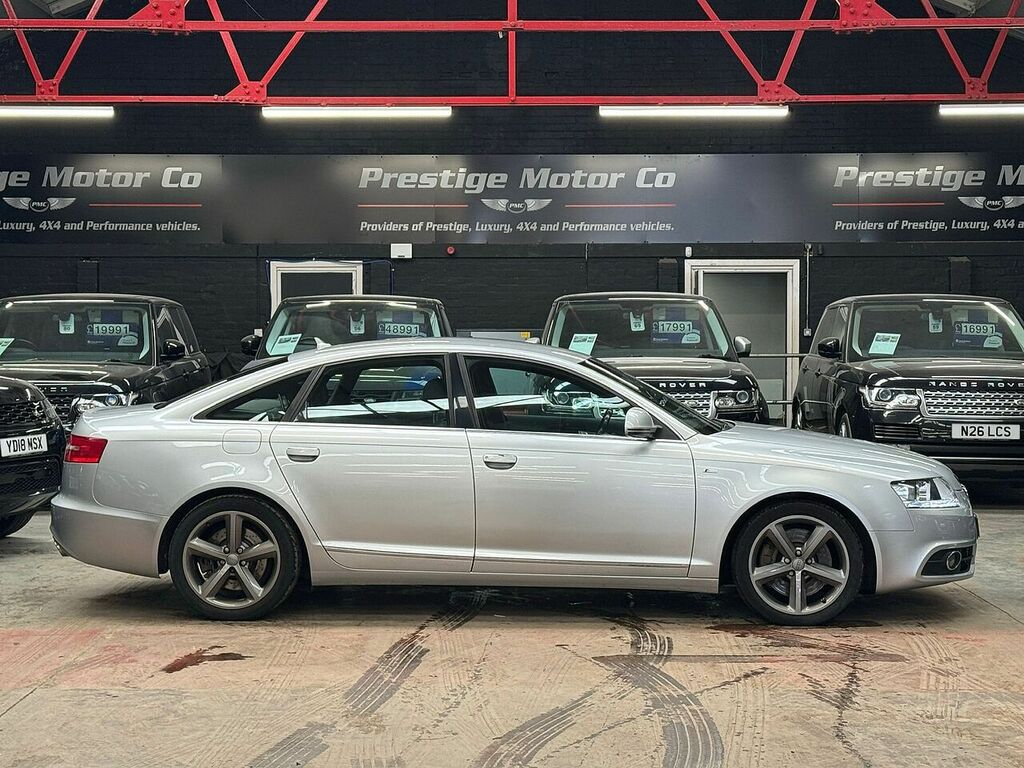 Audi A6 Saloon Tdi V6 S Line OE60PZR Silver #3