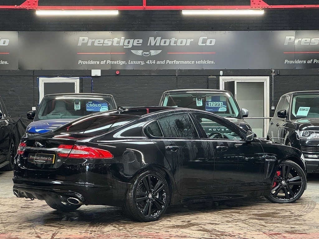 Jaguar XF D S V6 Premium Luxury FL13PPU Black #4