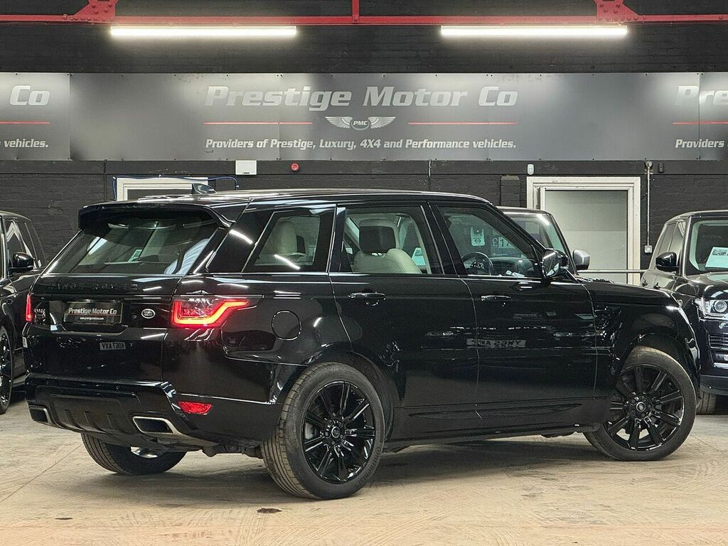 Land Rover Range Rover Sport Sd V6 Hse Dynamic OY19OAH Black #4