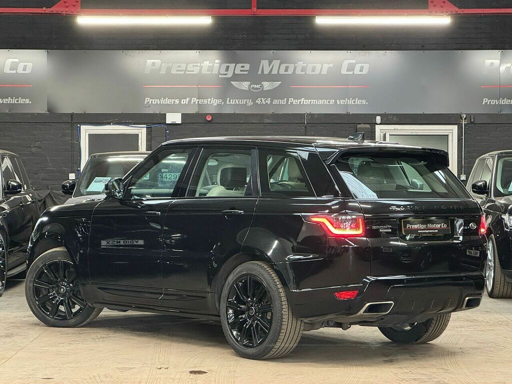 Land Rover Range Rover Sport Sd V6 Hse Dynamic OY19OAH Black #5