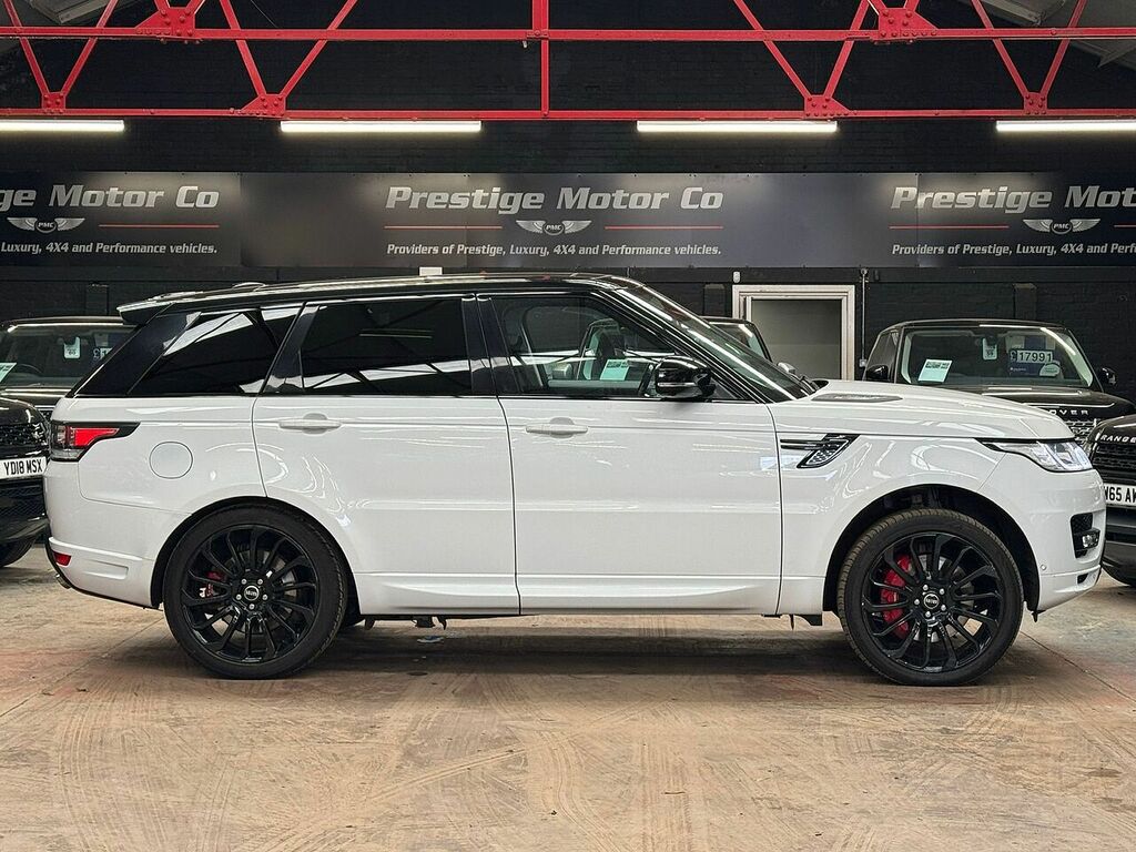 Land Rover Range Rover Sport Sd V6 Dynamic DK63RRX White #3