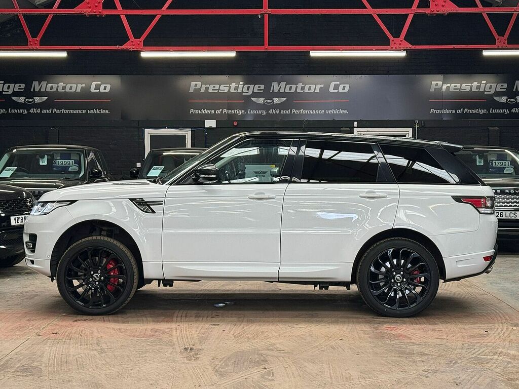 Land Rover Range Rover Sport Sd V6 Dynamic DK63RRX White #6