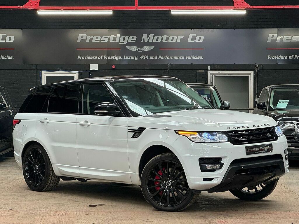 Land Rover Range Rover Sport Sd V6 Dynamic DK63RRX White #2