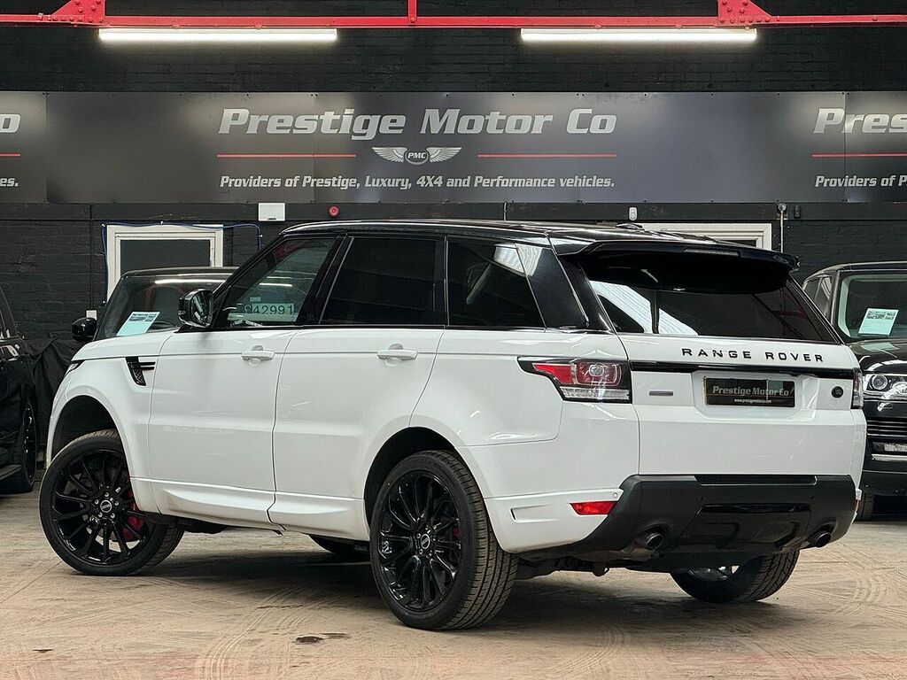 Land Rover Range Rover Sport Sd V6 Dynamic DK63RRX White #5
