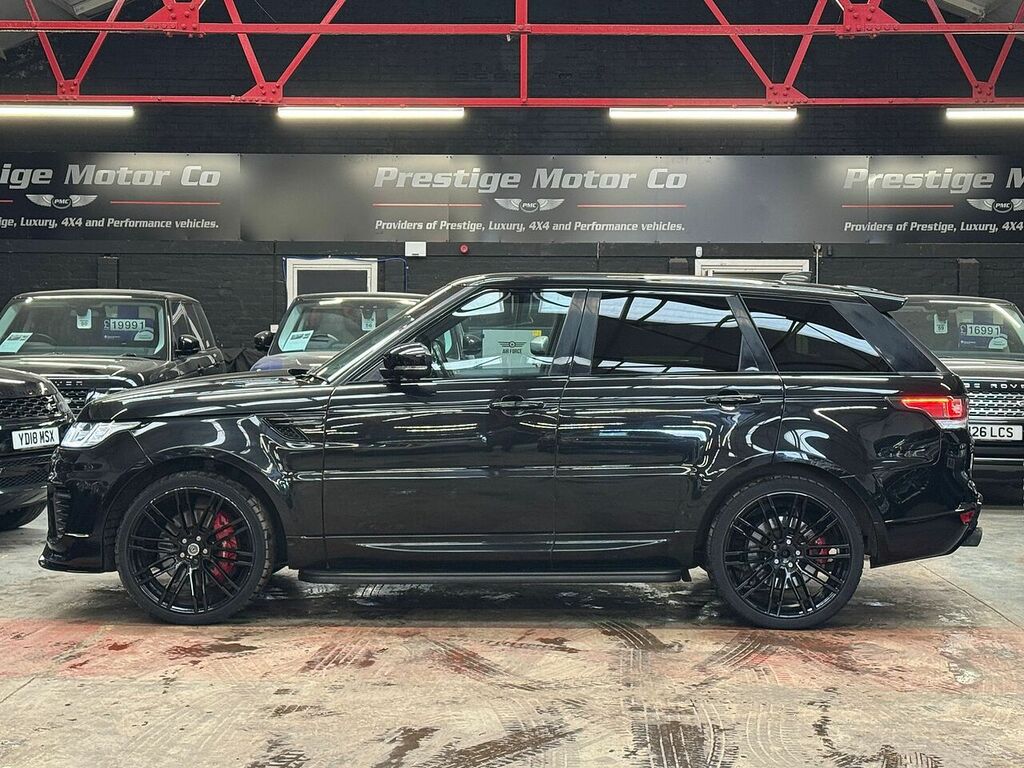 Land Rover Range Rover Sport Sd V6 Hse KM17BXL Black #6
