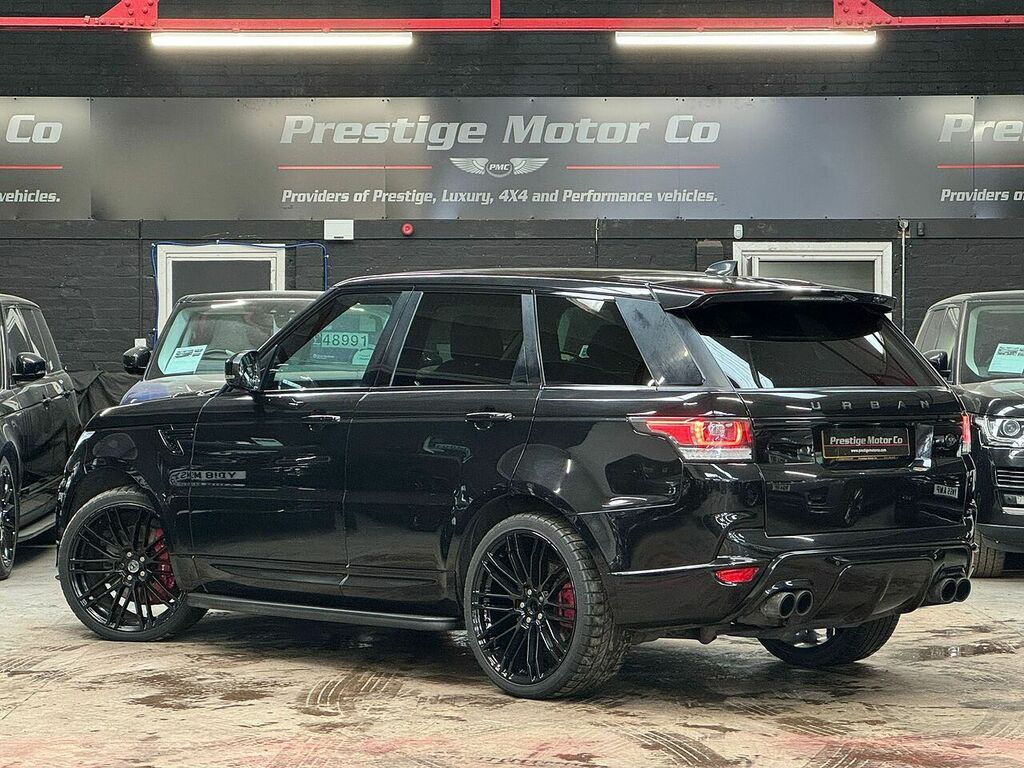 Land Rover Range Rover Sport Sd V6 Hse KM17BXL Black #5